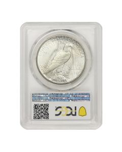 1935-S $1 Silver Peace PCGS MS66+ CAC PQ Obverse
