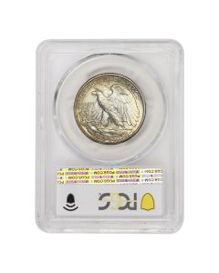 1939 50c Silver Walking Liberty PCGS MS68 Obverse