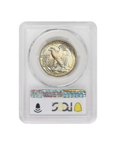 1940 50c Silver Walking Liberty PCGS MS68 Obverse