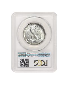 1941-D 50c Silver Walking Liberty PCGS MS67+ CAC Obverse