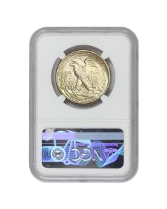 1941 50c Silver Walking Liberty NGC MS68+