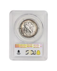 1942 50c Silver Walking Liberty PCGS MS68 PQ Obverse