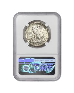 1943-D 50c Silver Walking Liberty NGC MS67+ CAC Obverse