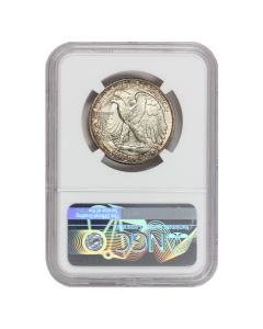 1943-S 50c Silver Walking Liberty NGC MS67+