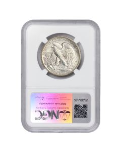 1943-S 50c Silver Walking Liberty NGC MS67+ Obverse