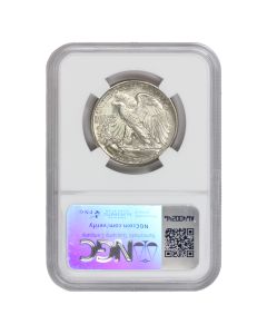 1945-D 50c Silver Walking Liberty NGC MS67+ CAC PQ