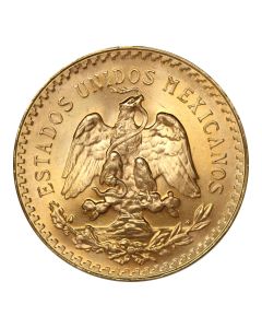 Mexico 1947 Gold 50 Peso BU