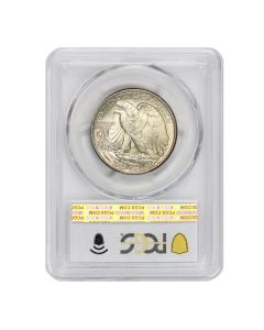 US 50c Walking Liberty 1947 PCGS MS67+ CAC Obverse