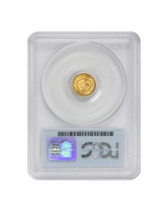 1854 $1 Gold Liberty PCGS MS66 PQ Obverse