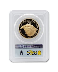 2022-W $50 Gold Eagle PCGS GEMPR FS Flag Label