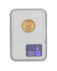 1885-S $5 Gold Liberty NGC MS63