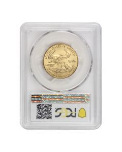 1987 $25 Gold Eagle PCGS MS70
