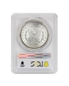 1889-CC $1 Silver Morgan PCGS MS63+ PQ Breezy Palms Obverse