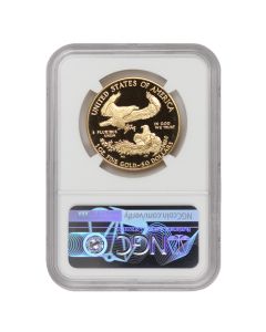1990-W $50 Gold Eagle NGC PF70UCAM Obverse