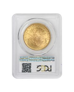 1891-S $20 Gold Liberty PCGS MS63+ Obverse