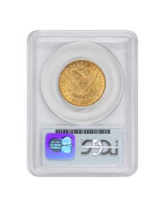 1893 $10 Gold Liberty PCGS MS62 Obverse