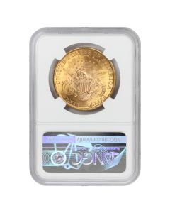 1895 $20 Gold Liberty NGC MS64+ PQ Obverse