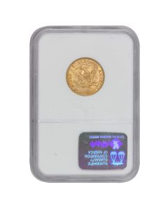 1895 $5 Gold Liberty NGC MS63