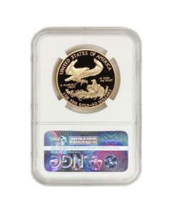 1995-W $50 Gold Eagle NGC PF70UCAM Obverse