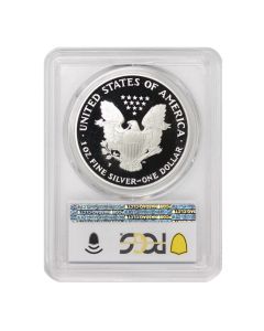 1996-P $1 Silver Eagle PCGS PR70DCAM Obverse
