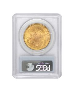 1897 $20 Gold Liberty PCGS MS65 Obverse