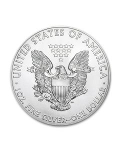2020 1oz Silver Eagle BU Obverse