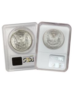 Pre-1921 $1 Morgan Silver Dollar MS63 Obverse