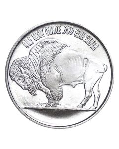 1oz Buffalo Silver Trade Units BU First Quality