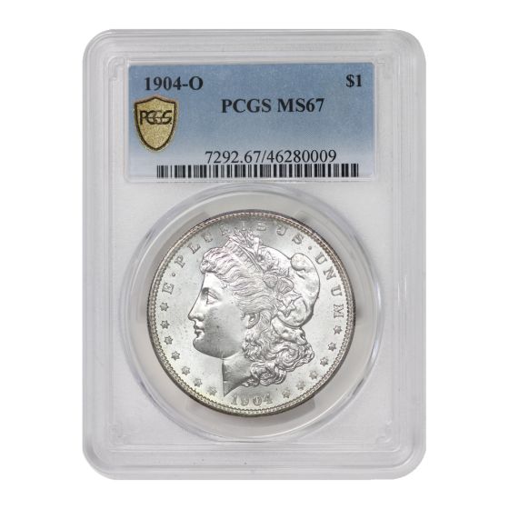 1904-O $1 Silver Morgan PCGS MS67