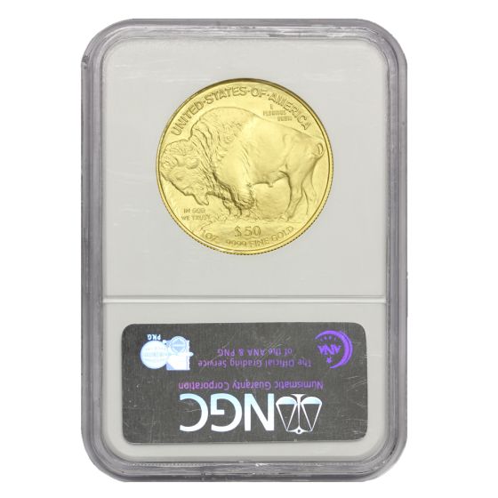 2006 $50 Gold Buffalo NGC MS70 FS