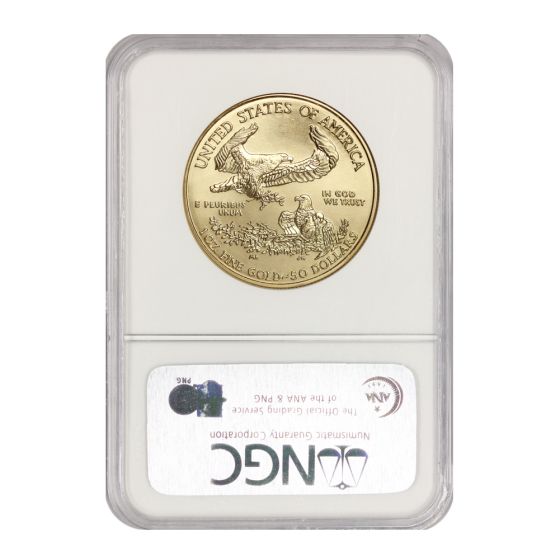 2006-W $50 Eagle NGC MS70 ER