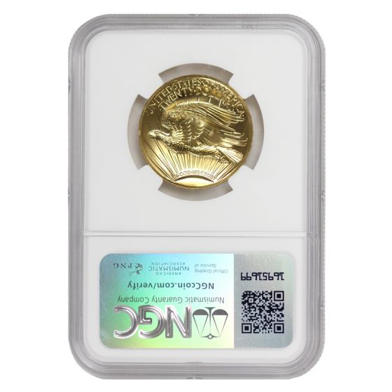 2009 $20 Gold Ultra High Relief NGC MS70PL ER OGP