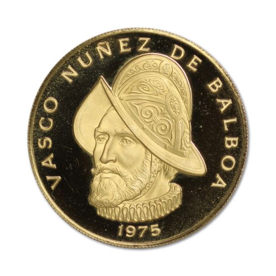 Panama 1975 Gold 100 Balboas Proof