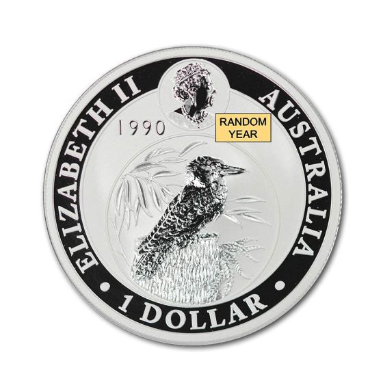 Australia 1oz Silver Kookaburra BU (Random Year)