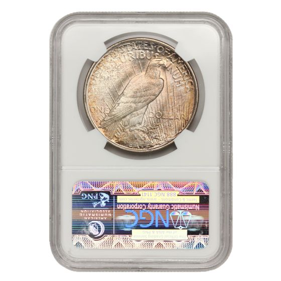 1922-D $1 Silver Peace NGC MS66 CAC 1922-D $1 Silver Peace NGC MS66 CAC