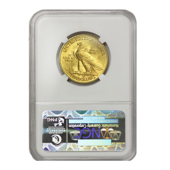 US $10 Indian 1932 NGC MS63