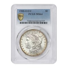 1900-O/CC $1 Silver Morgan PCGS MS64