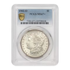 1902-O $1 Silver Morgan PCGS MS67+