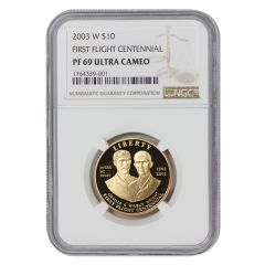 2003-W $10 Gold First Flight Centennial NGC PF69UCAM