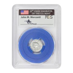 2006-W $10 Platinum Eagle PCGS SP70 FS Mercanti Label