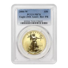 2006-W $50 Rev PR Gold Eagle PCGS PR70 Obverse