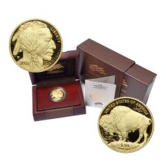 2008-W $50 Buffalo Proof w/ Mint Box and COA