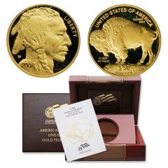 2008-W $50 Buffalo Proof w/ Mint Box and COA