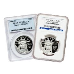 1oz Platinum Eagle Proof 70 (Random Year) Obverse