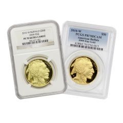 1oz Buffalo Proof 70 (Random Year) Obverse