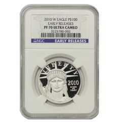 2010-W $100 Platinum Eagle NGC PF70UCAM ER Obverse