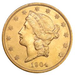 $20 Gold Liberty AU (Random Year)