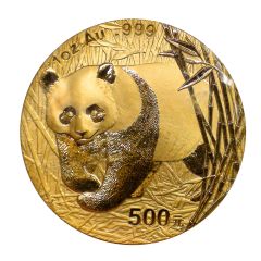 Chinese Gold 1oz Panda BU