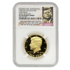 2014-W 50c Kennedy NGC PF70UCAM ER Obverse

