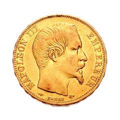 French Gold 20 FR Napoleon Circulated